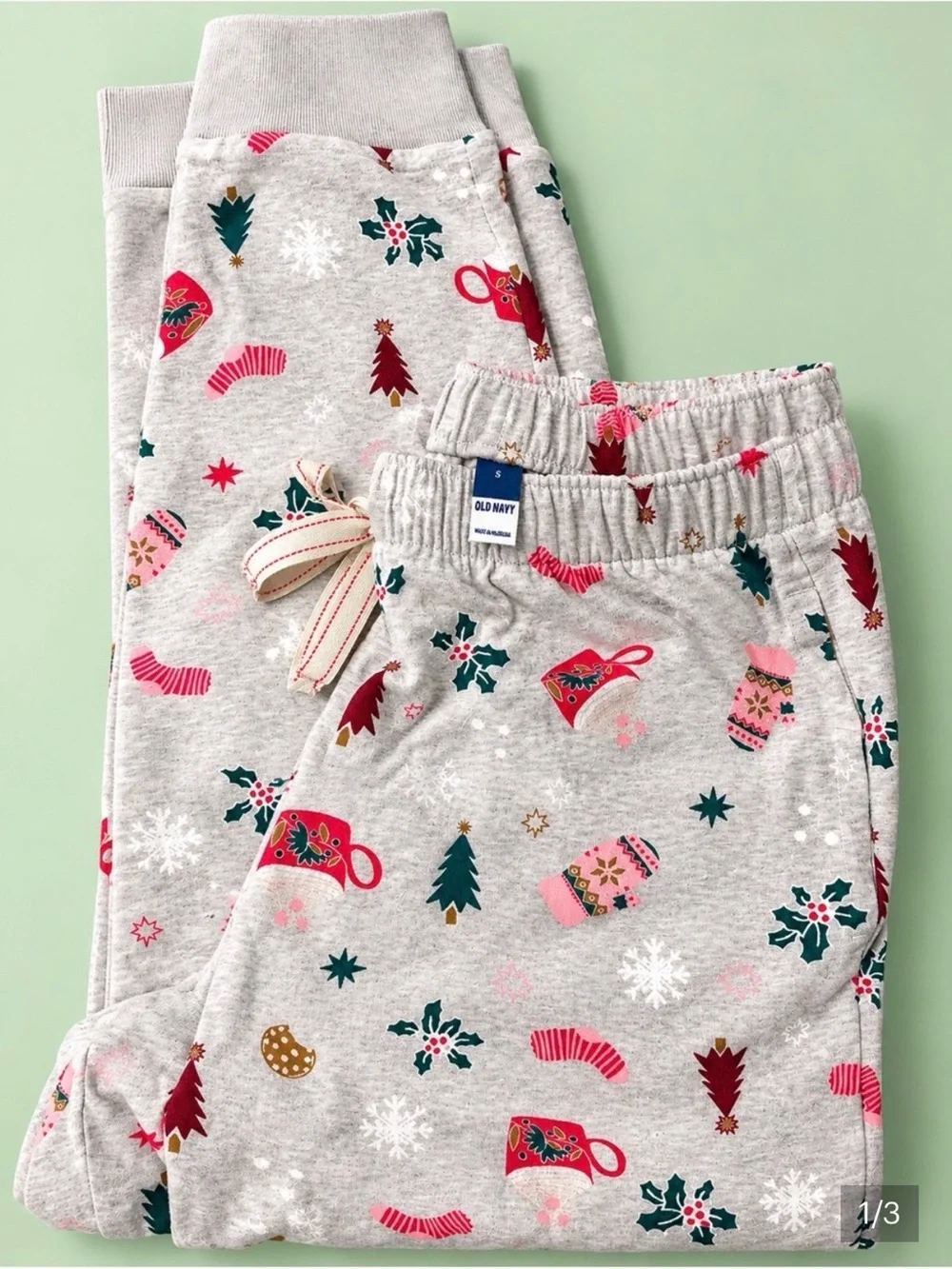 🎄NWT Old Navy + Abercrombie & Fitch Holiday Pajama Sleepwear Bundle Size S🎄
